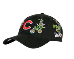 Load image into Gallery viewer, New Era x Takashi Murakami x MLB World Tour Tokyo Series 2025 New Era 9Twenty Cubs Strapback Hat Black
