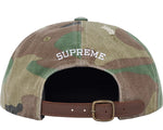Load image into Gallery viewer, Supreme Distressed Script 6-Panel Woodland Camo
