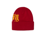 Load image into Gallery viewer, Stussy Cuff Beanie Old English Scarlet
