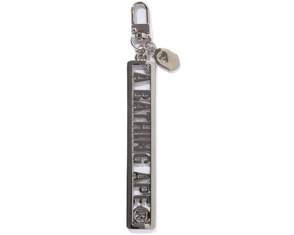 A Bathing Ape Men Key Rings Metal Logo Keychain