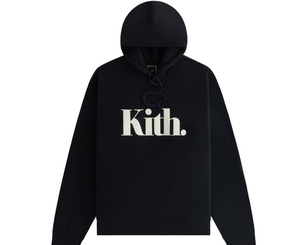 Kith Maverick Punctuated Logo Hoodie Black