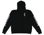 Load image into Gallery viewer, Chrome Hearts Vertical Logo Hoodie Black
