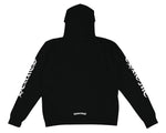 Load image into Gallery viewer, Chrome Hearts Vertical Logo Hoodie Black
