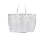 Load image into Gallery viewer, Goyard Saint Louis Tote PM White
