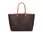 Load image into Gallery viewer, Goyard Saint Louis Tote PM Black &amp; Tan
