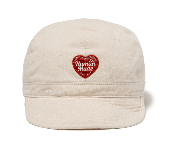 Human Made Work Cap White