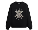 Load image into Gallery viewer, Kith K&amp;K Python Nelson Crewneck Black
