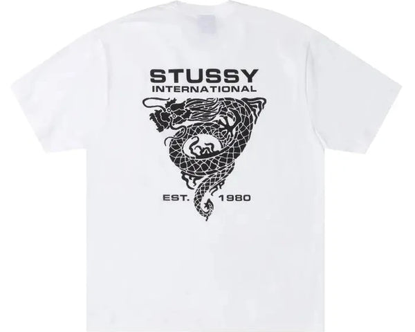 Stussy Dragon Tee White
