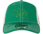 Load image into Gallery viewer, Stussy New Era 9Twenty Tonal Basic Trucker Cap Kelly
