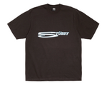 Load image into Gallery viewer, Stussy Stretch Pig. Dyed Tee Faded Black

