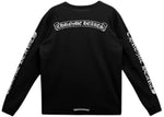 Load image into Gallery viewer, Chrome Hearts Scroll Logo L/S Pocket T-shirt Black
