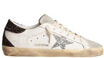 Load image into Gallery viewer, Golden Goose Super-Star with silver star and brown glitter heel tab (Women’s)
