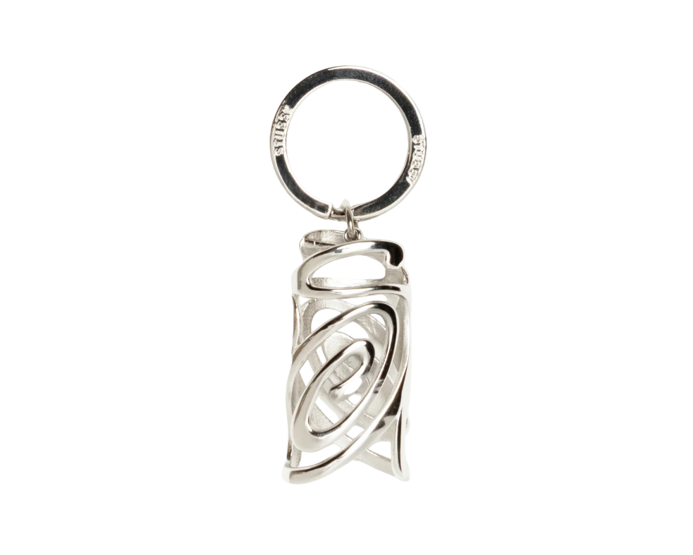 Stussy Lighter Holster Keychain Silver – shoegamemanila
