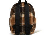 Load image into Gallery viewer, BABY MILO STORE Backpacks Sherpa fur mini backpack Beige Brown

