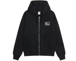 Load image into Gallery viewer, Stussy x Nike Fleece Zip Hoodie Black
