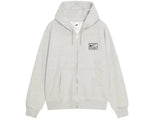 Load image into Gallery viewer, Stussy x Nike Fleece Zip Hoodie Grey
