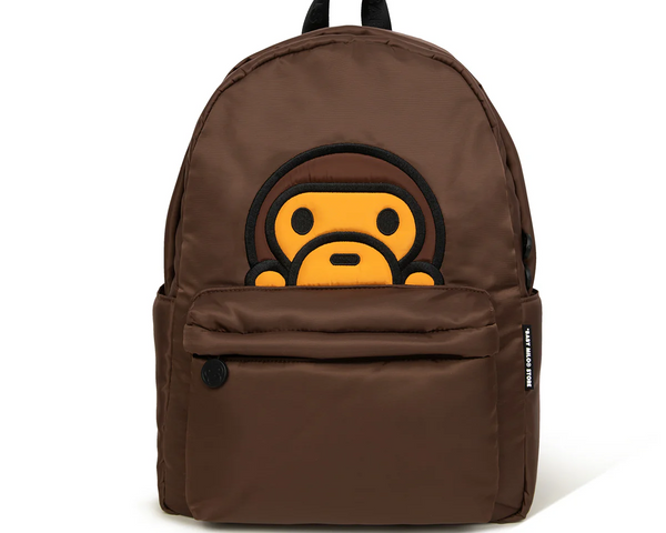 BABY MILO STORE Backpacks Baby Milo medium backpack Brown