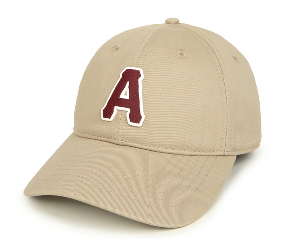 AAPE Men Letter "A" Logo patch cap Beige Grey