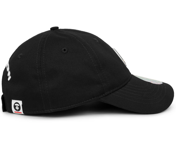 AAPENOW moonface Cap Camo Logo Black