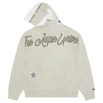 Load image into Gallery viewer, AAPE Men Zip Throughs AAPEUNVS moonface hooded jacket White Heather
