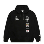 Load image into Gallery viewer, AAPE Men Hoodies AAPEUNVS embroidered hoodie Black
