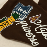 Load image into Gallery viewer, AAPE Men Zip Throughs AAPEUNVS moonface zip-up hoodie Dark Brown
