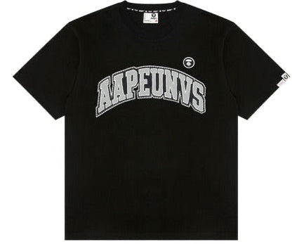 Aape Theme Main Tee Black