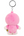BABY MILO STORE Women Key Rings Baby Milo plush keychain Light Pink