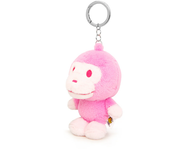 BABY MILO STORE Women Key Rings Baby Milo plush keychain Light Pink