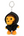 BABY MILO STORE Key Rings Baby Milo plush keychain Black