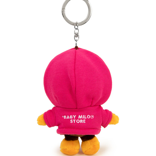 BABY MILO STORE Key Rings Baby Milo plush keychain Pink