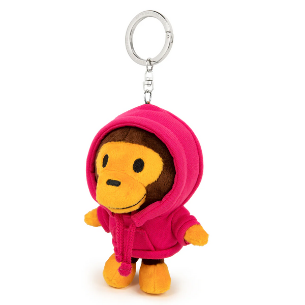 BABY MILO STORE Key Rings Baby Milo plush keychain Pink