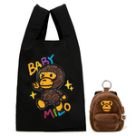 Load image into Gallery viewer, BABY MILO STORE Other Accessories Keychain recycle bag Brown
