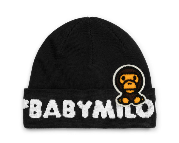 BABY MILO STORE Baby Milo Knit Cap Black
