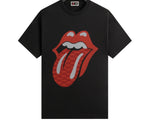 Load image into Gallery viewer, Kith x Rolling Stones Monogram Tongue Tee Black
