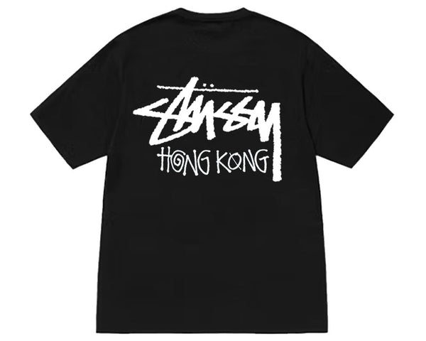Stussy Hong Kong Tee Black