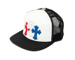 Load image into Gallery viewer, Chrome Hearts Cemetery Cross Patch Trucker Hat
