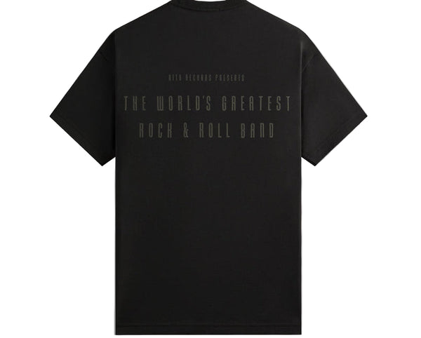 Kith x Rolling Stones Monogram Tongue Tee Black