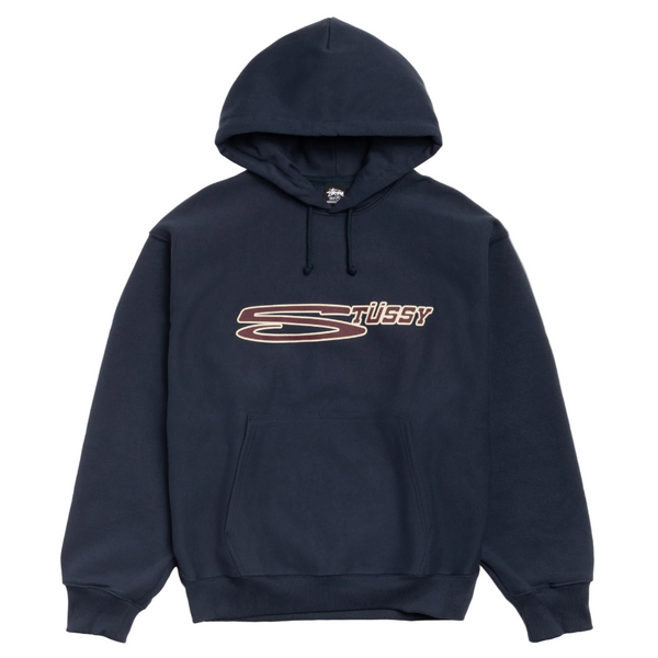 Stussy Stretch Hoodie Navy