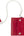 Supreme Leather Chain Wallet (FW25) Red