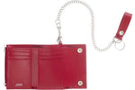 Load image into Gallery viewer, Supreme Leather Chain Wallet (FW25) Red
