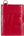 Supreme Leather Chain Wallet (FW25) Red