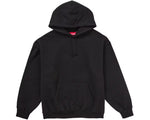 Load image into Gallery viewer, Supreme Satin Applique Hooded Sweatshirt (FW24) Black
