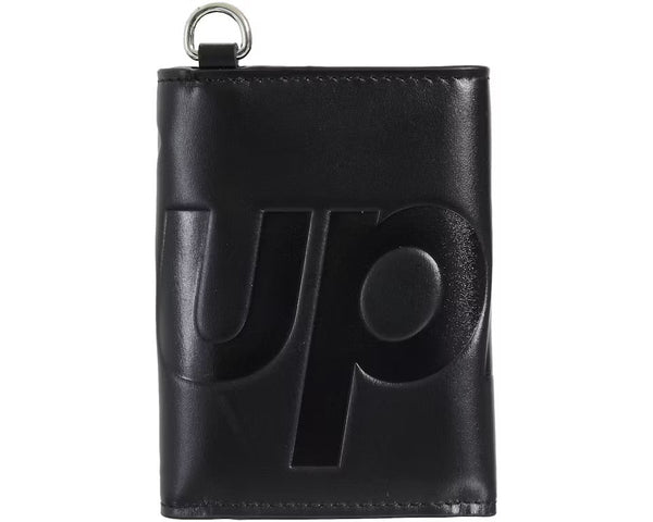 Supreme Leather Chain Wallet (FW25) Black