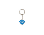 Load image into Gallery viewer, Human Made Heart Rubber Keychain Blue
