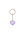 Human Made Heart Rubber Keychain Purple