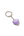 Human Made Heart Rubber Keychain Purple