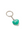 Human Made Heart Rubber Keychain Green
