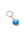 Human Made Heart Rubber Keychain Blue