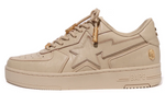 Load image into Gallery viewer, Bape Black Men Low Sneakers Bape Black Bape Sta Icon Beige
